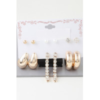 Multi Modern Earrings Set