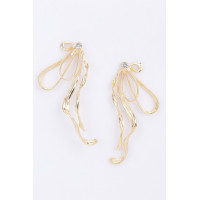 Gold Plated Metal Earring