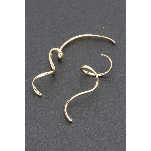 Gold Plated Metal Earring - CC-WH2002324