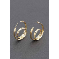 Gold Plated Metal Earring