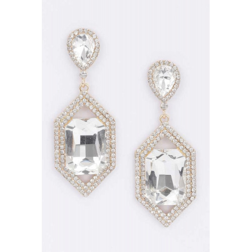 Rhinestone Earring - CC-WH2002339