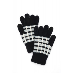 Cozy Color Blocked Smart Winter Gloves