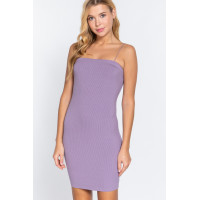 Cami Heavy Rib Mini Dress