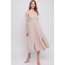 Flowy Off The Shoulder Dress