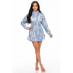 Tie Dye Mini Dress