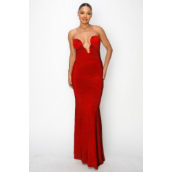 Glitter Ity Tube Maxi Dress