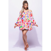 Off Shoulder Bubble Dress