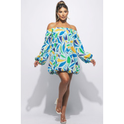 Off Shoulder Bubble Dress