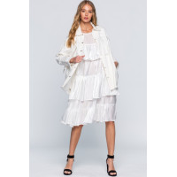 Ruffle Midi Dress