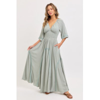 Romantic Flowy Maxi Dress