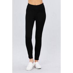 Waist Elastic Band Ponte Pants