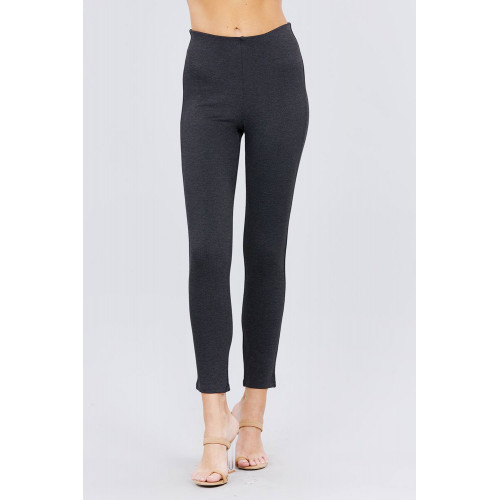 Waist Elastic Band Ponte Pants