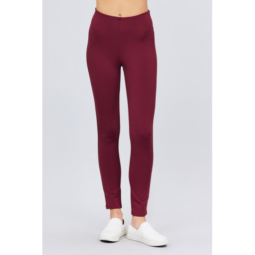 Waist Elastic Band Ponte Pants