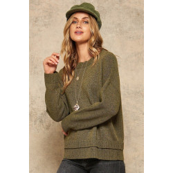 A Multicolor Knit Sweater