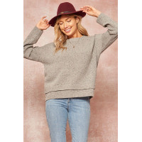 A Multicolor Knit Sweater