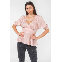 A Solid Sateen Top