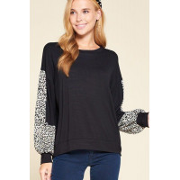 Solid Jersey Casual Top