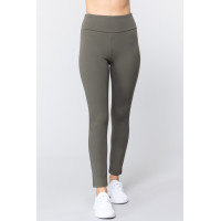 Waist Band Long Ponte Pants