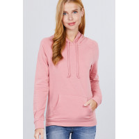 French Terry Pullover Hoodie