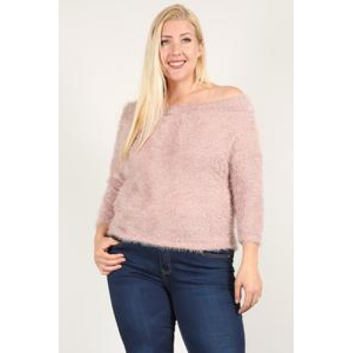Textured Long Sleeve Top