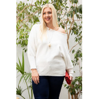 Round Neck Long Sleeve Solid Sweater