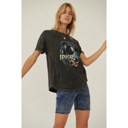 A Mineral Washed Graphic T-shirt