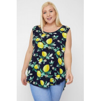 High-low Hemline Sleeveless Top