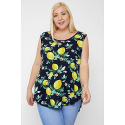 High-low Hemline Sleeveless Top