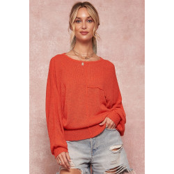 A Solid Knit Sweater