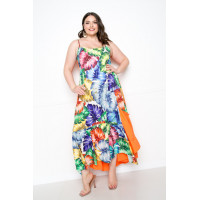 Splice Tropical Dress