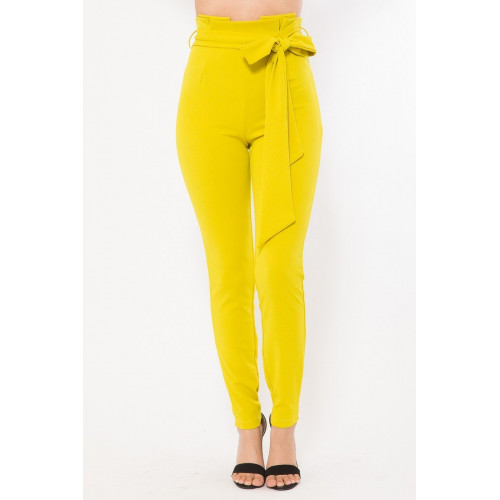 High Waist Fashion Skinny Pants