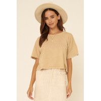 A Mineral-washed Graphic Tee