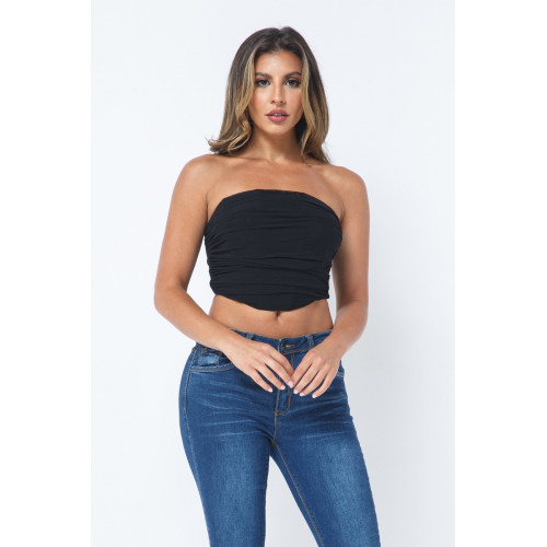 Mesh Corset Top