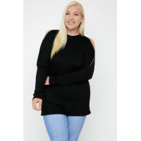 Long Sleeves Solid Top