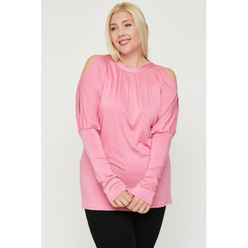 Long Sleeves Solid Top