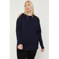Long Sleeves Solid Top
