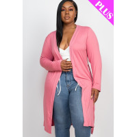 Long Sleeves Belted Cardigan