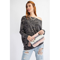 Tribal Printed Knit Top