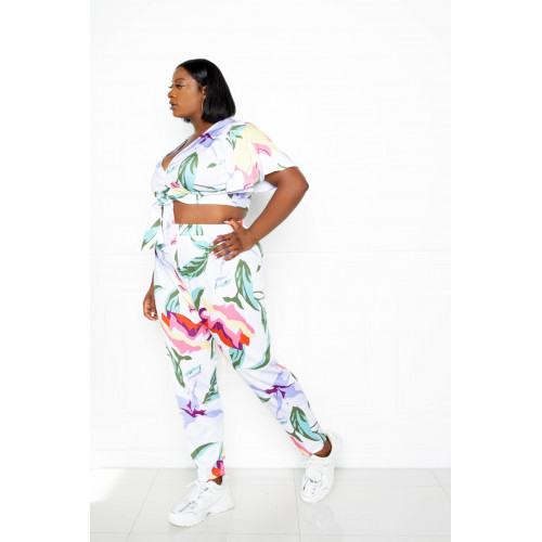 Flower Jogger & Top Set