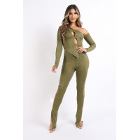 Cutout ribbed set