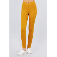 Mid-rise Ponte Pants