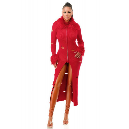 Diva Mode Cardigan Dress