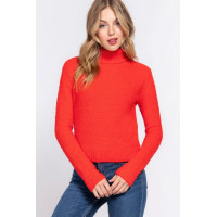 Turtleneck Sweater Top