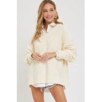 V Neck Oversized Sweater