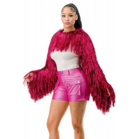 Metallic Tinsel Bolero