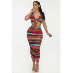 Color Me Mine Beach Sarong Skirt Set