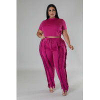 Crop Top Two-piece Set