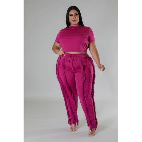 Crop Top Two-piece Set