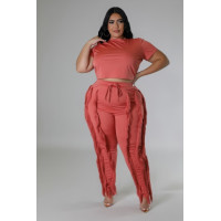 Crop Top Two-piece Set