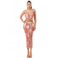 Mineral Wash Skirt Set